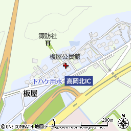 富山県高岡市板屋2532周辺の地図