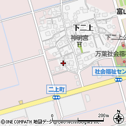 富山県高岡市下二上1164周辺の地図