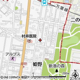 富山県高岡市姫野363-6周辺の地図