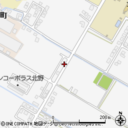 富山県滑川市北野141-10周辺の地図