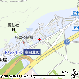 富山県高岡市板屋2511周辺の地図
