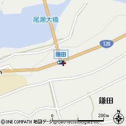 鎌田モータース周辺の地図