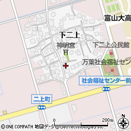 富山県高岡市下二上1077周辺の地図