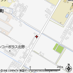 富山県滑川市北野141-11周辺の地図