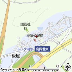富山県高岡市板屋2536周辺の地図