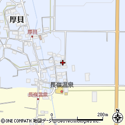 長野県中野市厚貝194周辺の地図