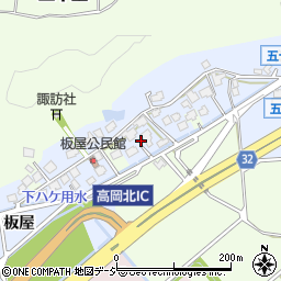 富山県高岡市板屋2495周辺の地図