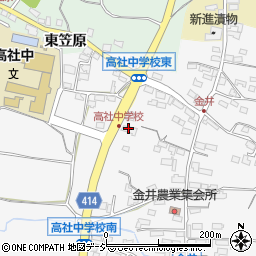 油井内科医院周辺の地図