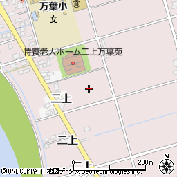 富山県高岡市二上町周辺の地図