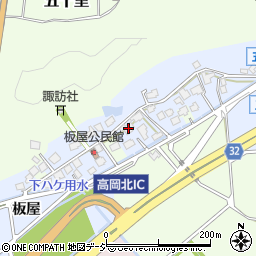 富山県高岡市板屋2493周辺の地図