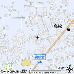 石川県かほく市高松ム31-10周辺の地図