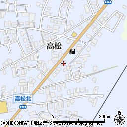 石川県かほく市高松ム46周辺の地図