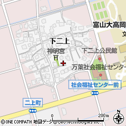 富山県高岡市下二上1064周辺の地図