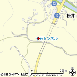 茨城県北茨城市中郷町松井1923周辺の地図