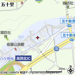 富山県高岡市板屋2504周辺の地図