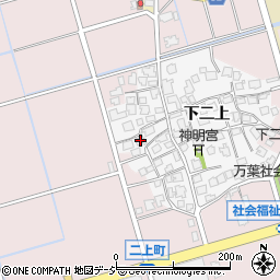 富山県高岡市二上1189周辺の地図