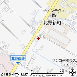 富山県滑川市北野189周辺の地図