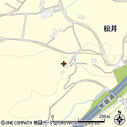 茨城県北茨城市中郷町松井1657周辺の地図