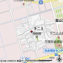 富山県高岡市下二上1026周辺の地図