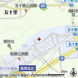 富山県高岡市板屋2464周辺の地図