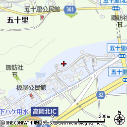 富山県高岡市板屋2464周辺の地図