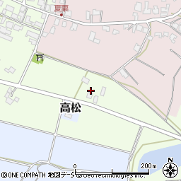 石川県かほく市長柄町ロ周辺の地図