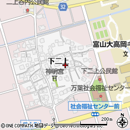 富山県高岡市下二上1031-1周辺の地図