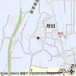 長野県中野市厚貝264周辺の地図