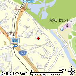 栃木県日光市栗原344周辺の地図