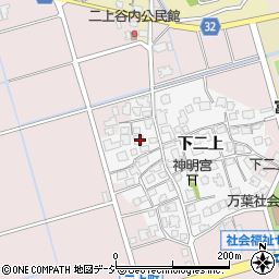 富山県高岡市下二上1196周辺の地図