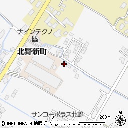 富山県滑川市北野149周辺の地図