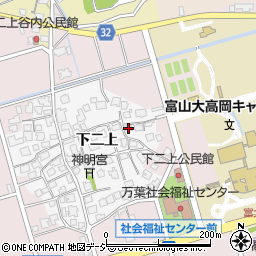 富山県高岡市下二上1038-1周辺の地図