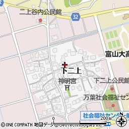 富山県高岡市下二上1020-2周辺の地図