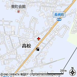 ニューヤマザキデイリーストアかほく高松店周辺の地図