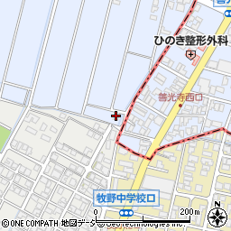 高岡工業所牧野工場周辺の地図