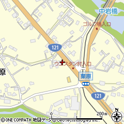 栃木県日光市栗原354周辺の地図