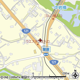 栃木県日光市栗原352周辺の地図