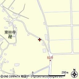 茨城県北茨城市中郷町松井2405周辺の地図