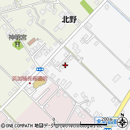 富山県滑川市北野363-11周辺の地図