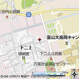 富山県高岡市下二上996-1周辺の地図