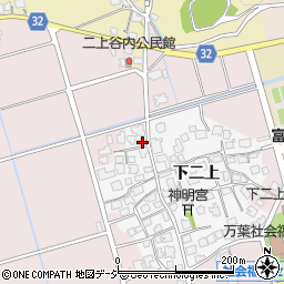 富山県高岡市下二上1208周辺の地図