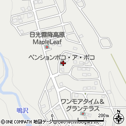 栃木県日光市所野1541-2535周辺の地図