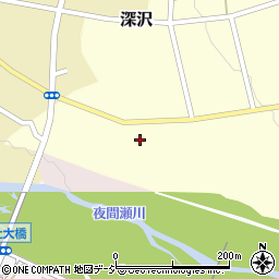 長野県中野市深沢15周辺の地図