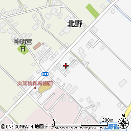 富山県滑川市北野363周辺の地図