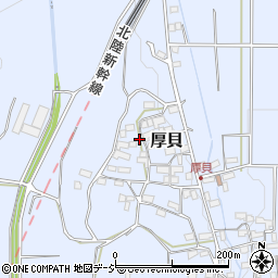 長野県中野市厚貝285周辺の地図