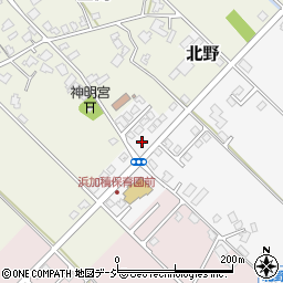 富山県滑川市北野369-4周辺の地図