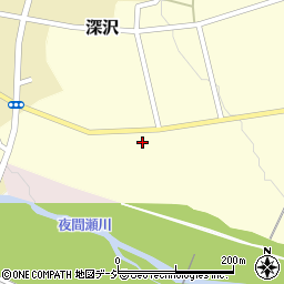 長野県中野市深沢19周辺の地図