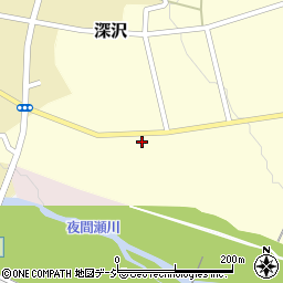 長野県中野市深沢18周辺の地図