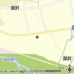 長野県中野市深沢33周辺の地図