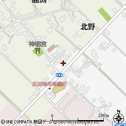 富山県滑川市北野369-5周辺の地図